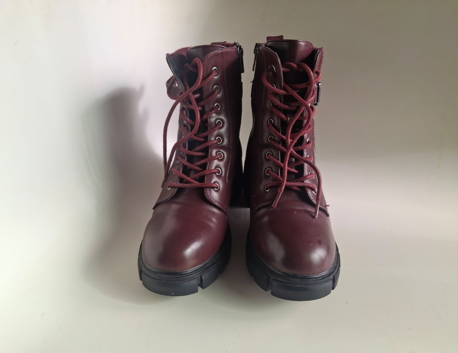 New York & Company Women's Christine Combat Boot