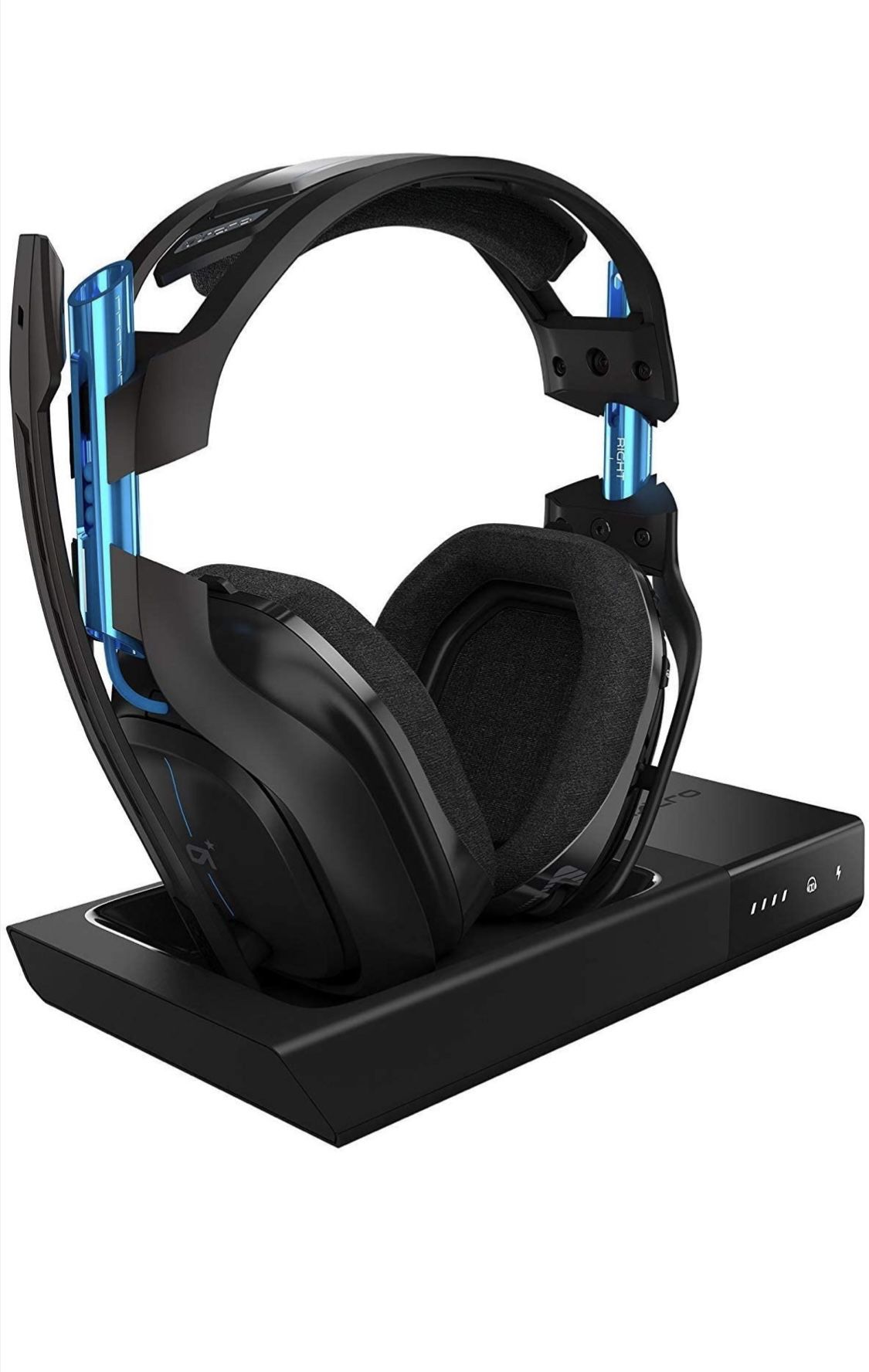 ASTRO Gaming A50 Wireless Dolby Gaming Headset for PlayStation 5, PlayStation 4, Xbox & PC - Black/Blue
