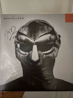Madvillainy Signed vinyl MED Signature