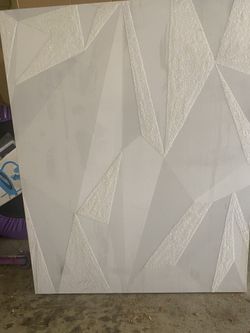 Z Gallerie Glitter Canvas 