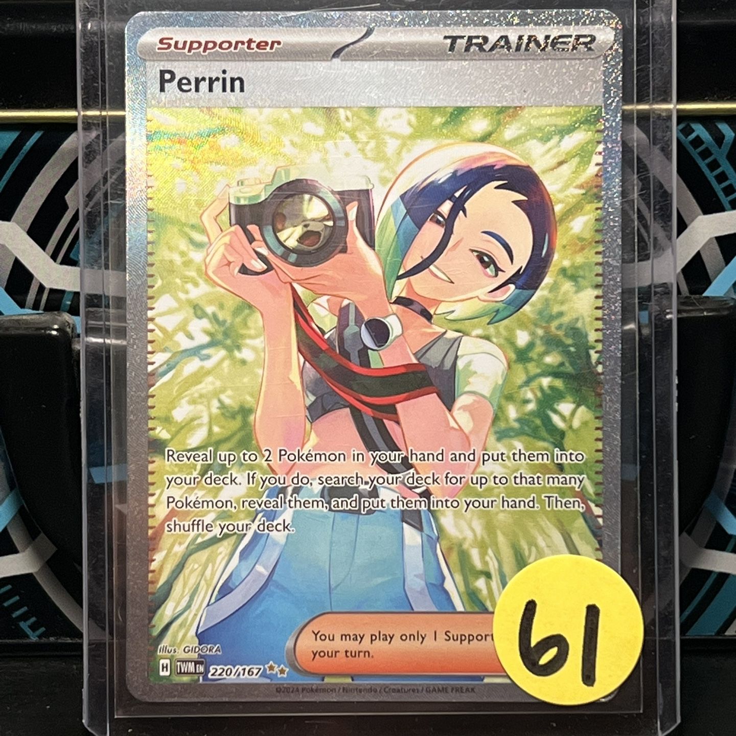 perrin pokemon card Perrin - 220/167 220