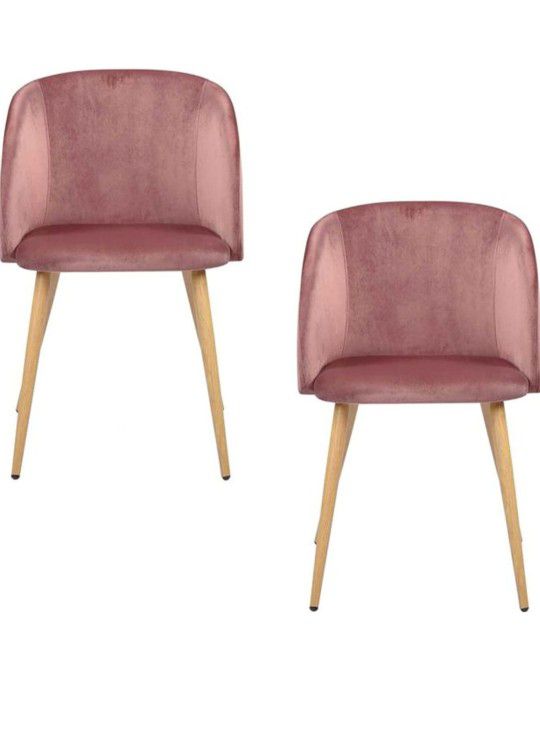 PINK Set Of 4 Dining Chairs