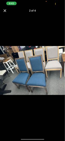 6 new chairs
