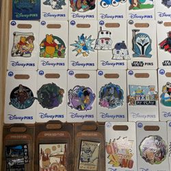 Disney Pins Authentic From Disneyland 