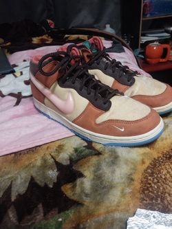 Nike Mid Dunks Limited Edition Free Lunch Chocolate Milks