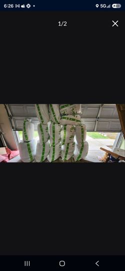 Brand new R8 ductwork