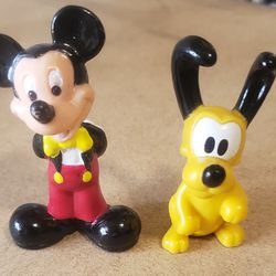 Vintage Mickey & Pluto Set