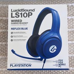 NEW PlayStation PS5 PS4 Wired Gaming Headset with Mic