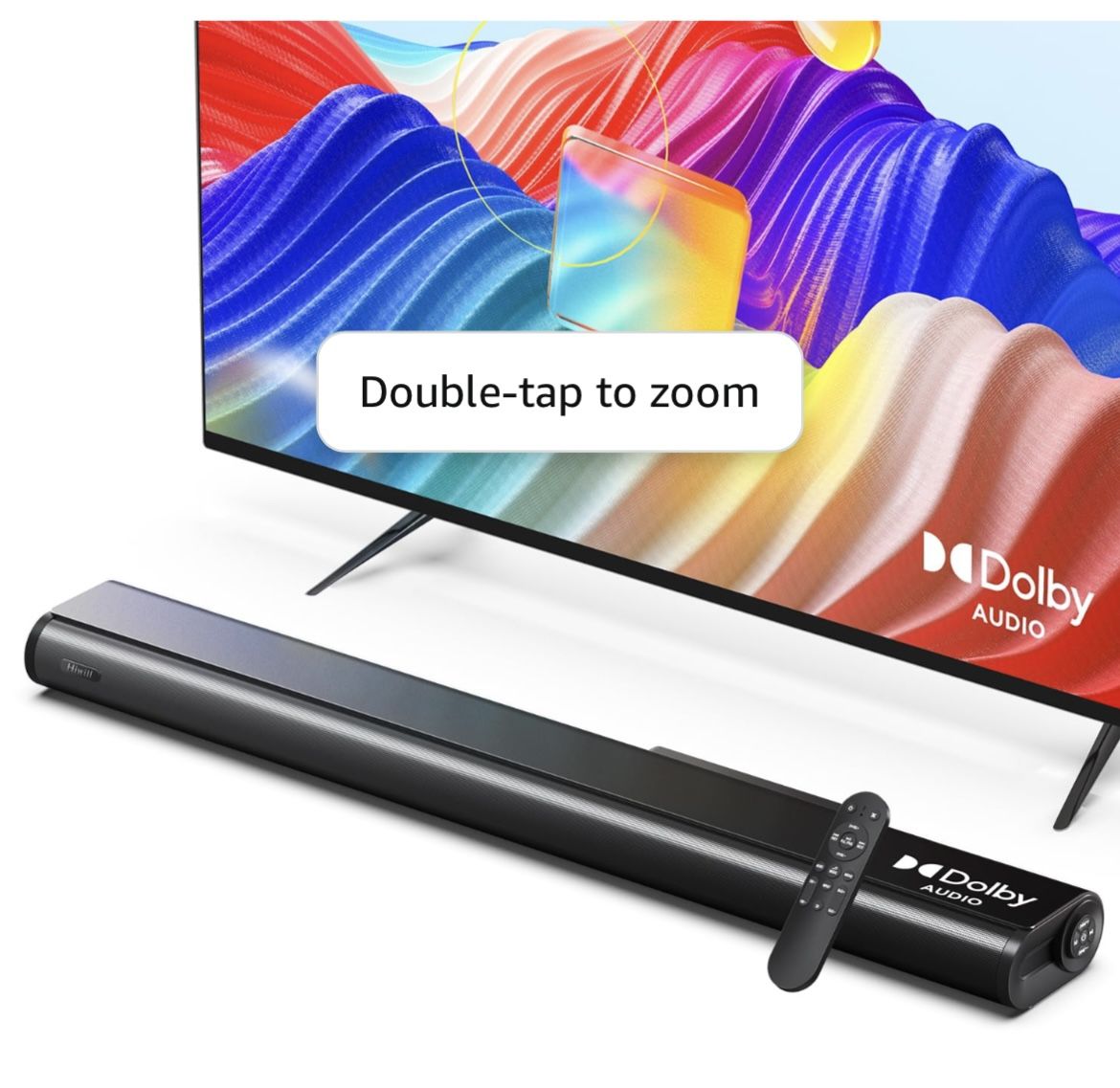 Hiwill 2.2ch Dolby Soundbar for Smart TV, 200W Peak Power