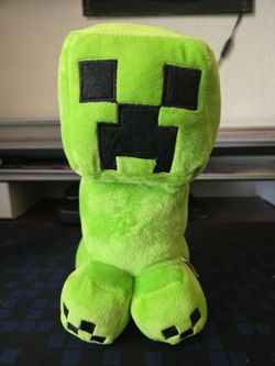 Mattel Mincraft Creeper Plush Stuffed Animal (2021) Pre-Owned w/Tags