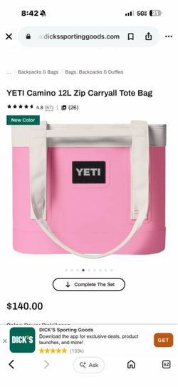 Yeti tote