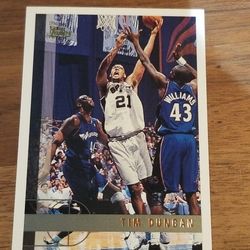 TIM DUNCAN 1997 TOPPS ROOKIE CARD MINT CONDITION Sharp corners And Edges