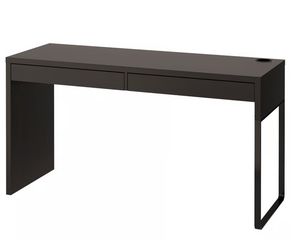 IKEA Micke Desk black-brown