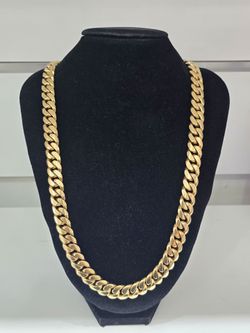 14KT Cuban Link Chain