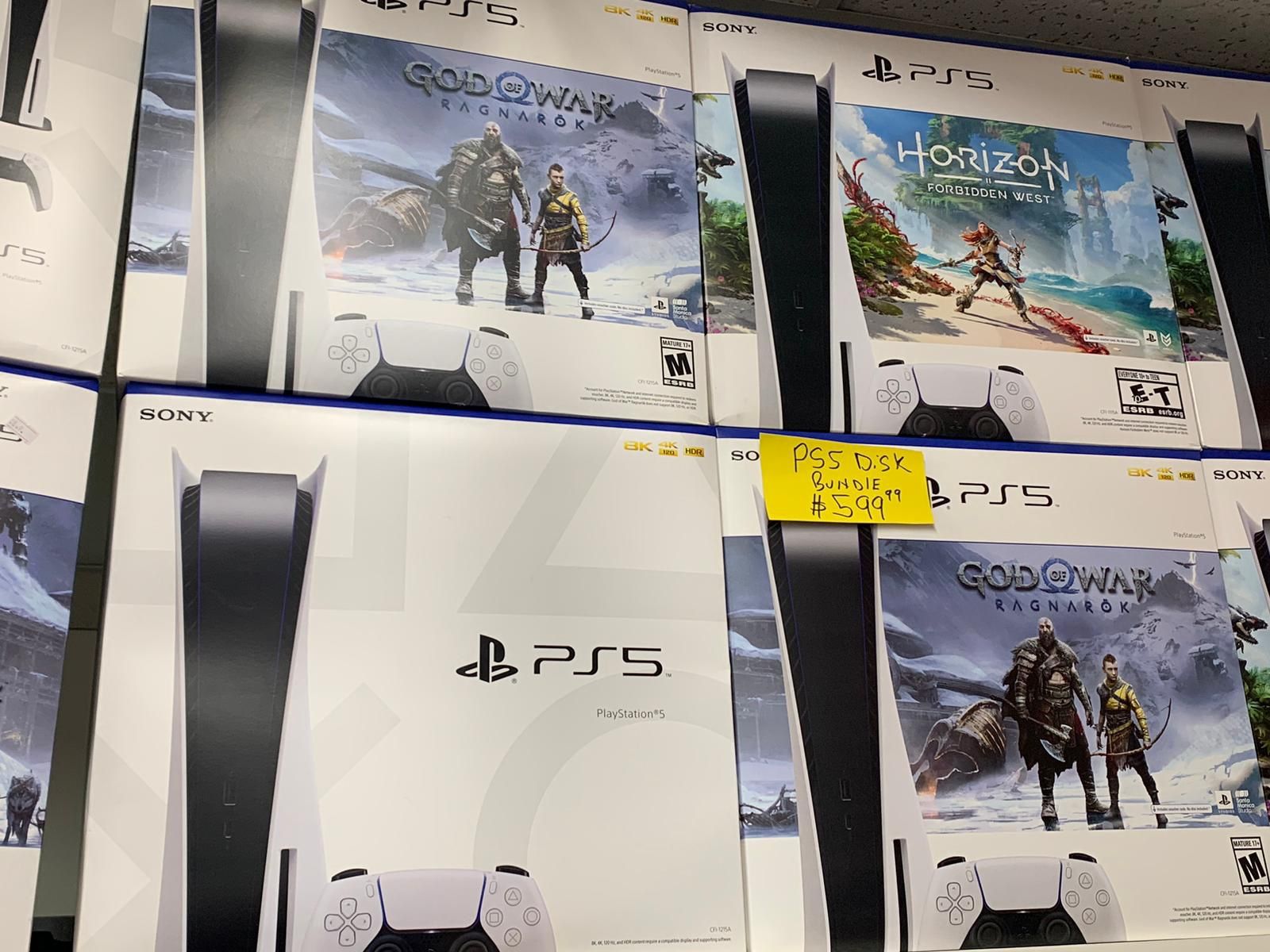 New Ps5 With Game