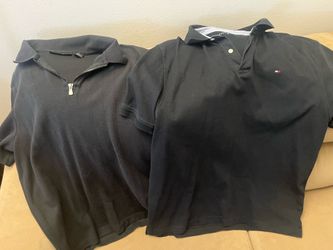 Black polo men shirts! $5