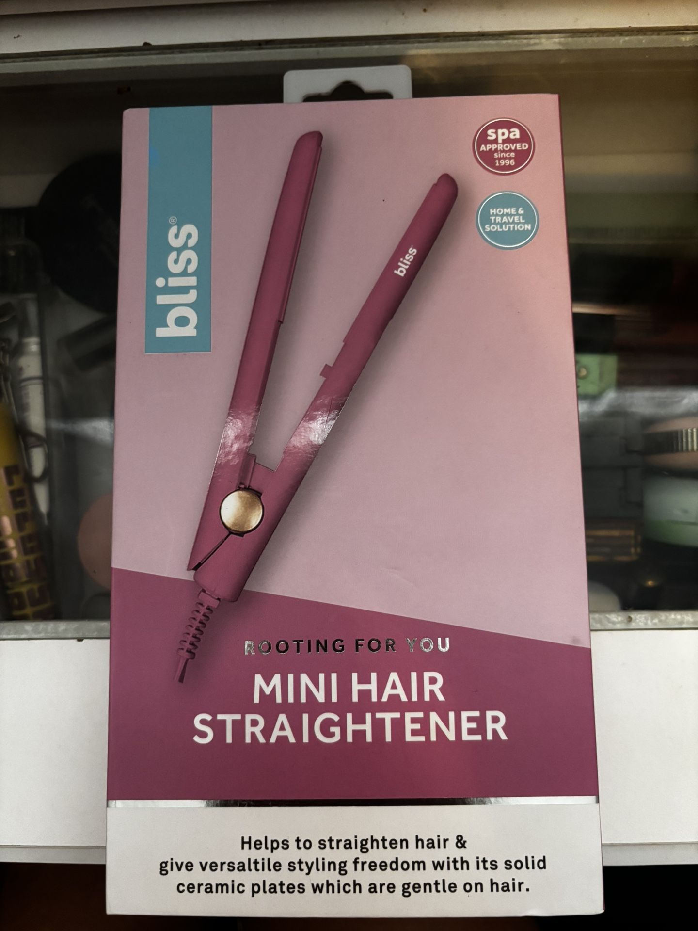 Pink Mini Hair Straightener 