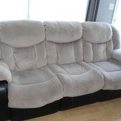 Reclinable Sofá and loveseat