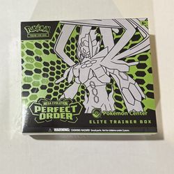 Perfect Order Pokemon Center ETB