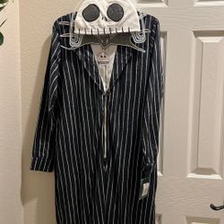 NEW Jack Skellington PJ / Halloween Costume -  S/M/L