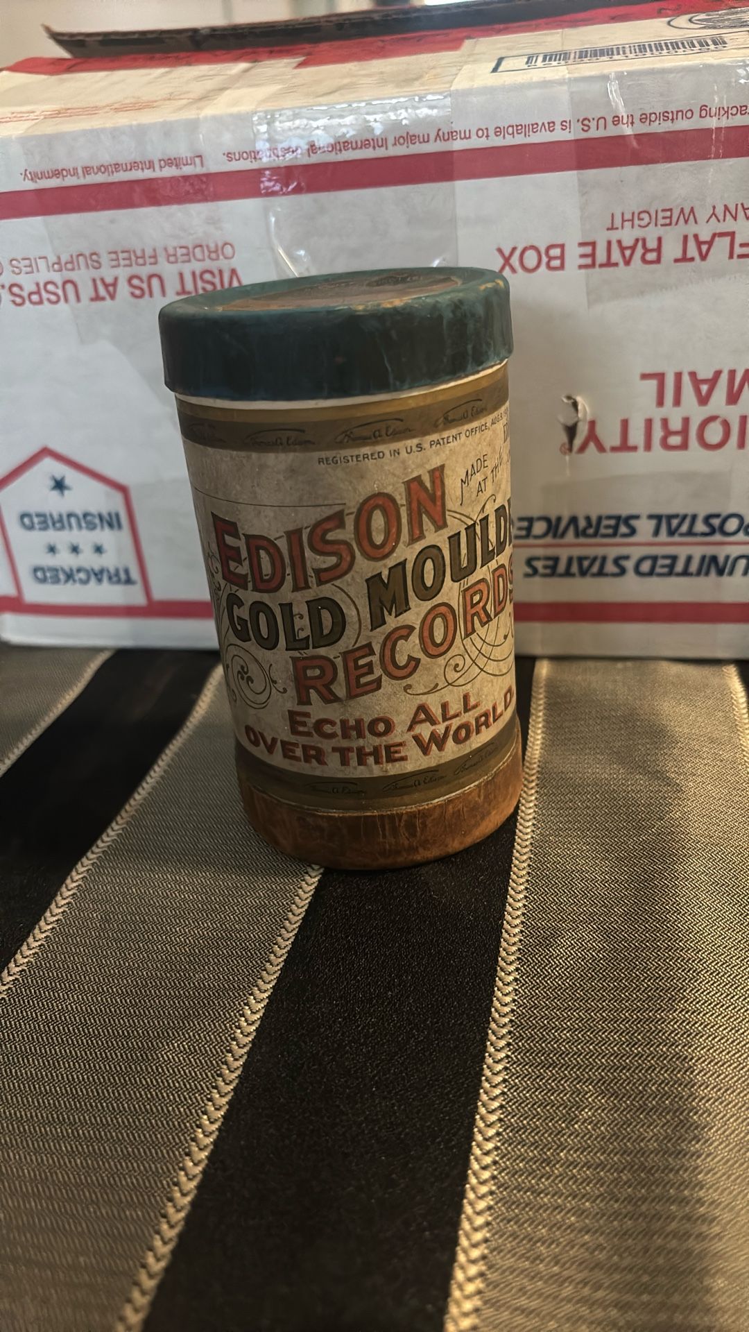 Edison Gold Molded Record