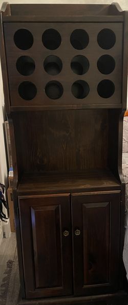 Wine And Liquor Cabinet