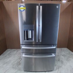 GE Profile 27.9 cu. ft. 4-Door French Door Smart Refrigerator with Door-in-Door (PVD28BYNFS-D-6959)