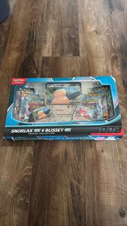 Pokemon Snorlax EX & Blissey EX Box