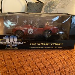 American Muscle (10 Years) Grit Collectibles: 1965 Shelby Cobra Limited Edition (scale 1;18)