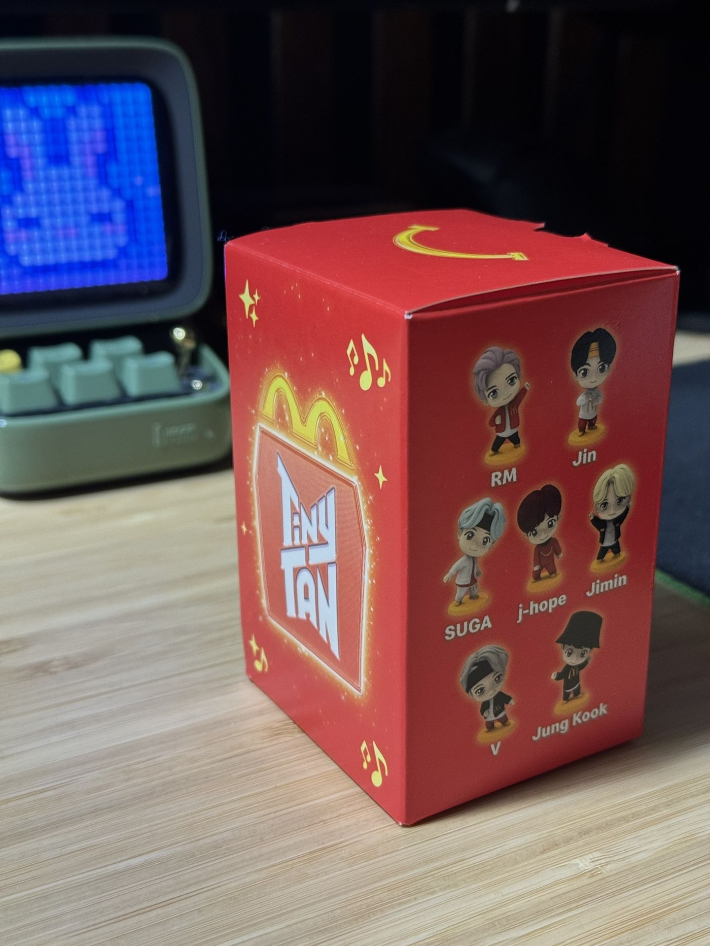 McDonald Toy Tiny Tan Jung Kook V RM