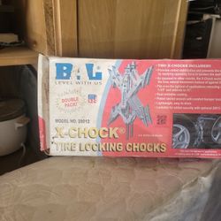 B&L X-shock. Tire Locking Chocks 