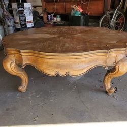 Beautiful All Wood Coffee Table