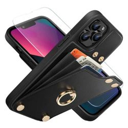 New iPhone Phone Case With Leather Wallet