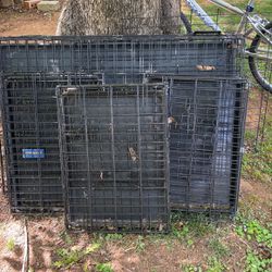 Pet Crates, Black With Leak Proof Flooring 