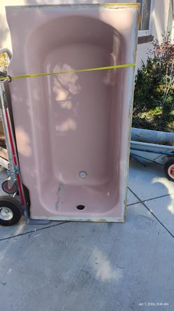 Vintage 1955 Cast Iron Tub