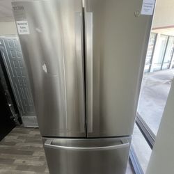 Only $1299 Through Memorial Day GE ENERGY STAR 21.9 Cu Ft French Door Counter Depth Refrigerator