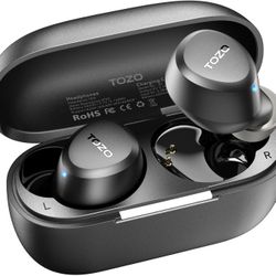 TOZO A1 Wireless Earbuds Bluetooth 5.3 Light Weight in Ear IPX5 Waterproof Black
