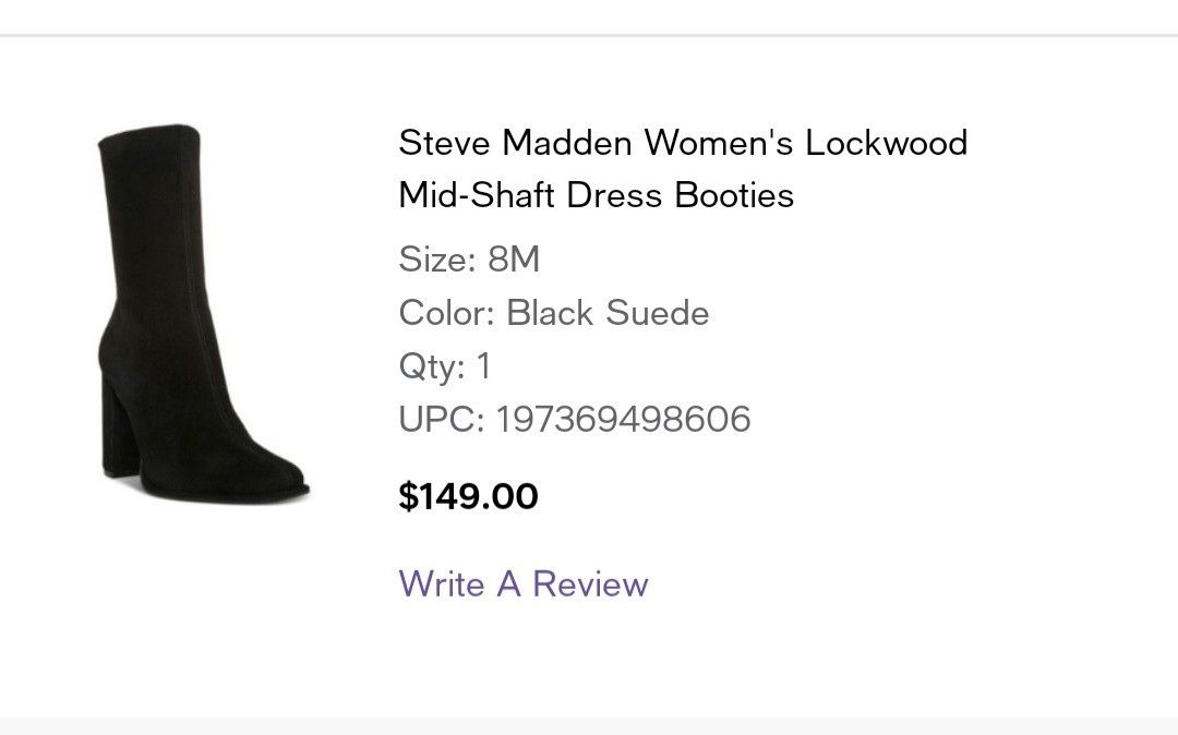 Steve Madden Boots