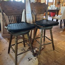 Wood Bar Stools