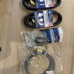 GE Appliance Range Cord And Dishwasher Hose And Power Cord