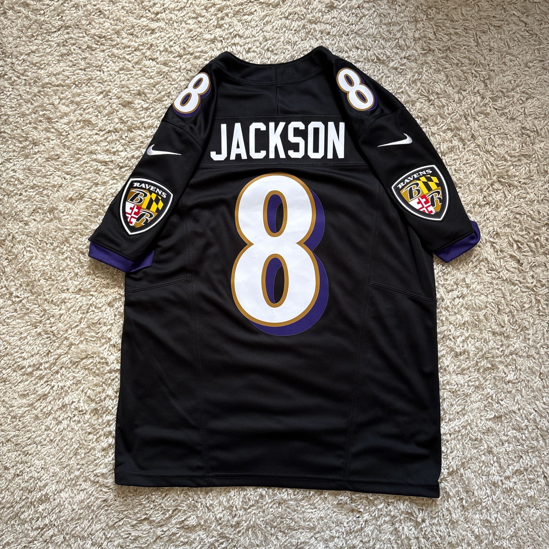 Nike NFL Baltimore Ravens Lamar Jackson Jersey 
