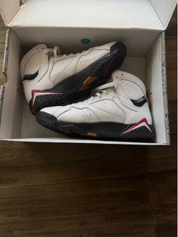 Air Jordan 7 White Cardinal Sneakers