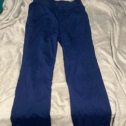 Navy Blue Scrub Pants 