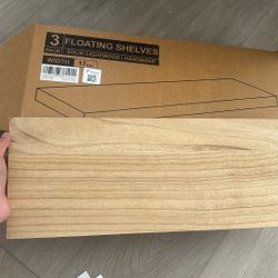 floating shelves