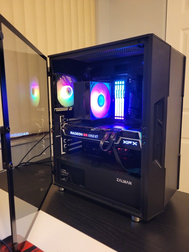 🔥Gaming PC Ryzen 7 7700X / RX 6950 XT / 32GB DDR5 6000MHz / 1TB NVMe / B650E PG Riptide WiFi – Beast