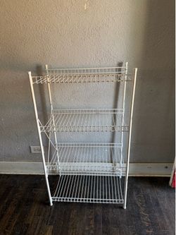 4 SHELF SHOE RACK 4 FT