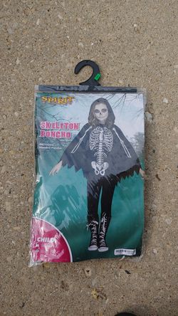 Skeleton Poncho
