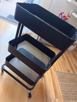 IKEA RÅSKOG 3-Tier Rolling Storage Utility Cart