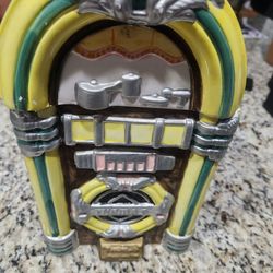 Retro Ceramic Jukebox Cokkie Jar