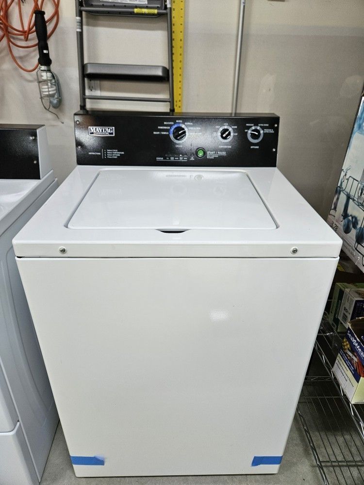 Great Condition Slighty Used Maytag Commercial Washer And Dryer.